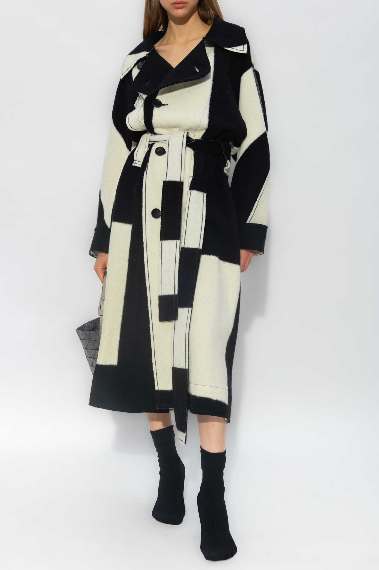 White Wool coat Issey Miyake - Vitkac Canada